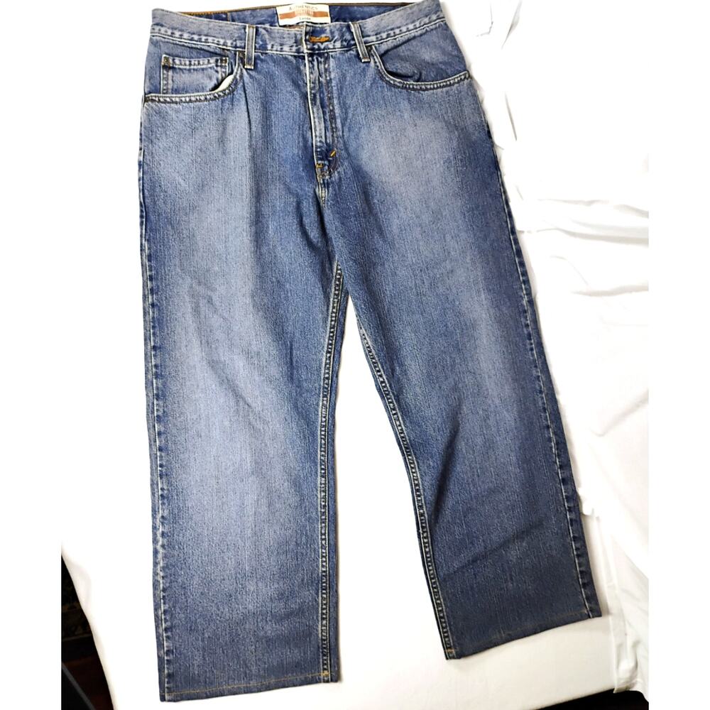 Levi Strauss Authentics Signature Mens Denim Jeans Loose 33/32